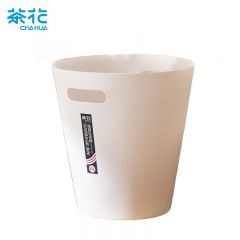 茶花（CHAHUA） 1525无盖塑料垃圾桶8.3L颜色随机