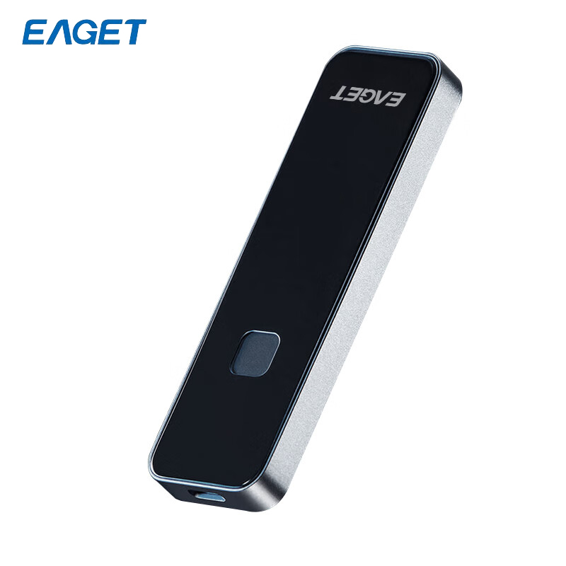 忆捷（EAGET）FM2-512GB Type-c USB 3.2 移动固态硬盘（PSSD） 指纹识别防震耐用安全防护