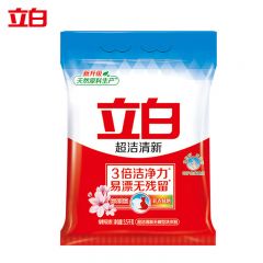 立白（Liby） 超洁清新无磷洗衣粉大袋3.5kg家庭装 低泡易漂 遇水不烫手
