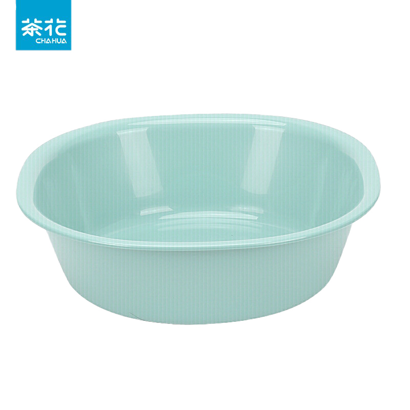 茶花（CHAHUA）塑料抗菌方盆L号加厚耐用颜色随机 A03003