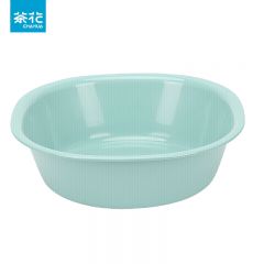 茶花（CHAHUA）塑料抗菌方盆L号加厚耐用颜色随机 A03003