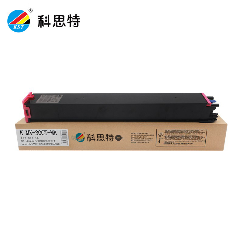 科思特 K MX-30CT粉盒带芯片 适用夏普MX-C2621R\C3121R 专业版 红色
