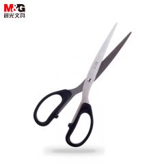 晨光 文具210mm办公家用生活剪刀 大号手工剪纸刀 办公用品 黑色单把装ASSN2261A