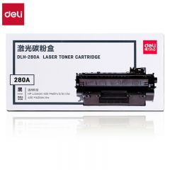 得力(deli) DLH-280A#黑色激光打印机硒鼓 (适用适用惠普HP LaserJet )