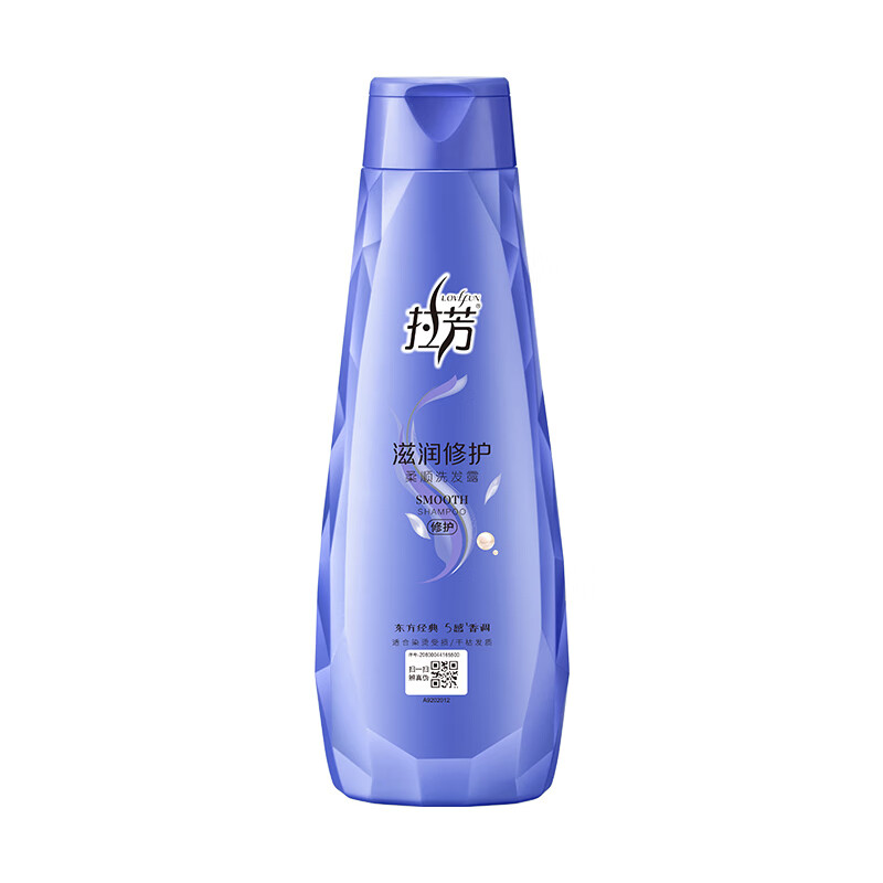 拉芳（lovefun）营养柔顺滋润修护洗发露400ml受损染烫发质滋润修护男女通用