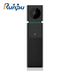 润普（Runpu ）RP-65小型视频会议解决方案/适用于10-40㎡全高清广角摄像头/全向麦克风黑色