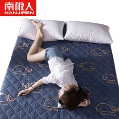 南极人 四季软垫可折叠榻榻米薄垫子鲸鱼N-CZ029 180*200cm-1