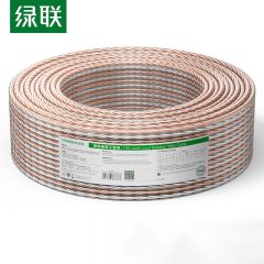 绿联（UGREEN） 音频线 音响线 音箱线 喇叭线 发烧级音箱功放影院连接线 纯铜100芯HIFI线材 100米 60837