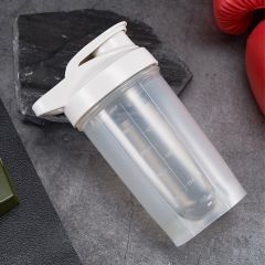 贝瑟斯（Beisesi） 摇摇杯健身男女奶昔蛋白粉摇杯大容量水杯运动便携带500ml灰色