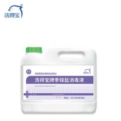 洗得宝 季铵盐浓缩型5L无色无味高效杀菌适用于物体表面内衣内裤清洁消毒