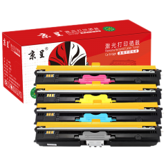 京呈C15P粉盒适用柯尼卡美能达bizhub C15P C17 C18碳粉C15P打印机碳粉盒 【10000页】C15P 四色套装再生粉盒