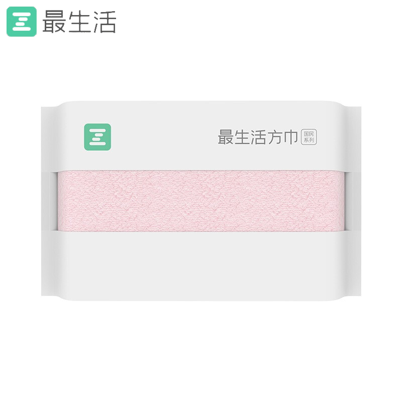最生活（a-life） A-1184国民系列方巾34*34cm粉色