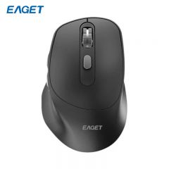 忆捷（EAGET） YS21无线蓝牙三模鼠标商务办公经典USB接口即插即用TYPE-C快速充电