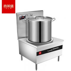 喜莱盛（XLS） XLS-XCL15DP商用电磁炉大功率凹面电炒炉 学校酒店工地食堂炒菜煮汤水灶台电炉灶