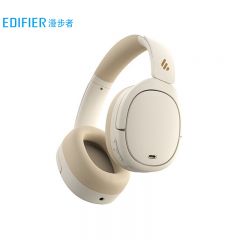 漫步者（EDIFIER）W860NB Pro头戴式主动降噪蓝牙耳机 白色 蓝牙5.3 手机电脑耳机