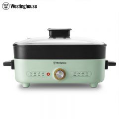 西屋（Westinghouse） 5L大容量家用多功能锅WSC-1450G智能料理锅加热大容量加厚家用电热锅火锅