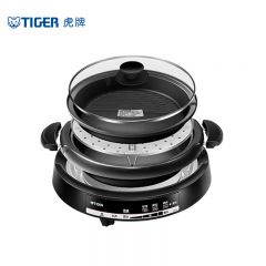 虎牌(TIGER) CQE-A11C多用途锅多功能料理锅电火锅电煮锅电烧烤锅3.5L