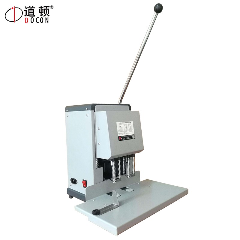 道顿（DOCON）DC-1002D 电动两孔钻刀打孔机 可一次打两孔 手柄打孔机