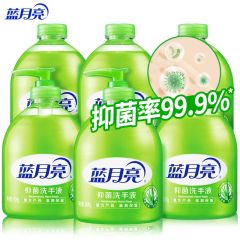 蓝月亮 洗手液组合：芦荟洗手液500g瓶×3+芦荟洗手液500g瓶补×3抑菌率99.9%温和配方芦荟滋润