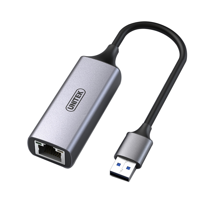 优越者（UNITEK） U323A USB转网口千兆网卡转换器Type-C转RJ45网线3.0分线器华为苹果小米笔记本电脑扩展网口 Type-C网卡0.15米