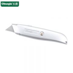 长鹿 轻型锌合金美工刀裁纸刀壁纸刀办公工具刀锌合金/把