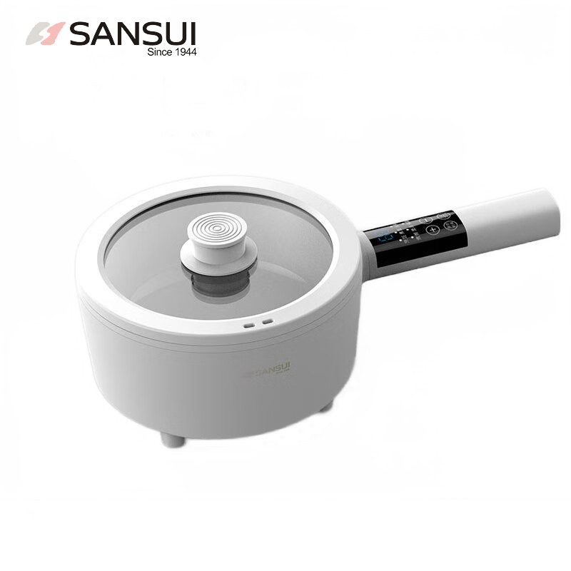 山水（SANSUI） SD-65C多功能电炒锅一体单人小火锅迷你蒸煮小电锅 2.5升微电脑款