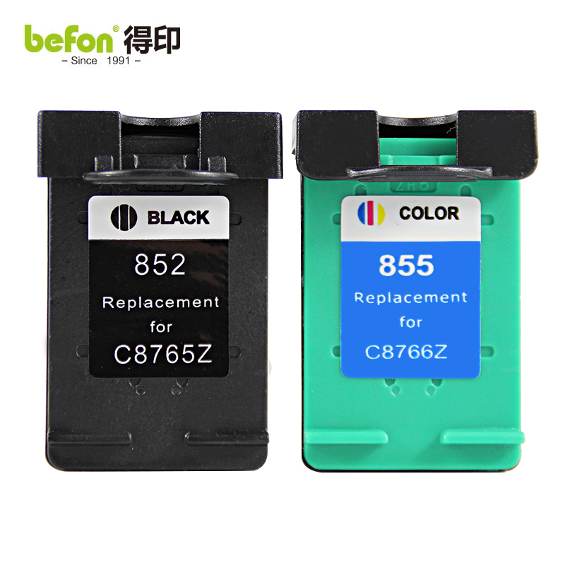 得印（befon） HP-852/H-855墨盒黑彩套装大容量适用HP2358/6848/6548/5740/5748/6520/6540/9808/9868打印机