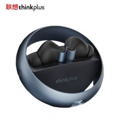 联想（Lenovo） LP60黑银色真无线蓝牙耳机入耳式跑步运动降噪高颜值音乐耳机手机通用