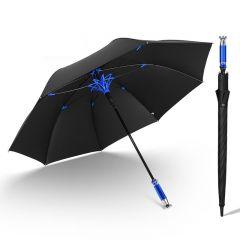 SBR 斯巴睿户外卡希尔27寸莲花骨高尔夫伞（深海蓝）LK-925