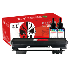 京呈 CF233A硒鼓适用惠普hp33A M134a易加粉粉盒M134fn打印机粉盒M106w/A墨盒 【7500页】CF233A粉盒*1支+碳粉*2瓶