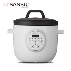 山水（SANSUI） SDZ-11S精致容量紫砂内胆文火慢炖智能保温预约智能电炖锅1.5L