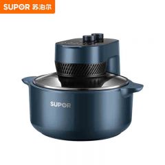 苏泊尔（SUPOR） KJ50DQ75环形可视天窗5L大容量蒸汽嫩炸高温无油烹炸冷热风双循环空气炸锅