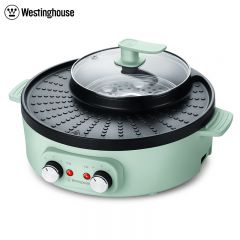 西屋（Westinghouse） 涮烤一体锅家用电烧烤炉多功能烤肉机涮煮电火锅 WSC-A337