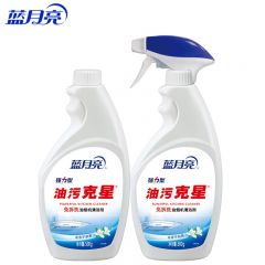 蓝月亮 强力型油污克星500g+强力型油污克星瓶补500g清新不刺鼻