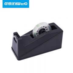 可得优（KW-triO） 3310 胶带台 黑色 防滑底垫 便携式胶带切割器胶带工具胶带台家用办公胶带座胶带切割座切断器