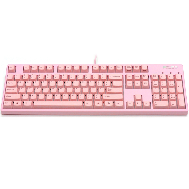 斐尔可（FILCO） FKBN104MRL/EP2「104圣手二代」机械键盘 粉色 红轴