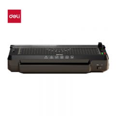 得力（deli） GQ400 家用办公照片塑封机过塑机可用a4及以下塑封膜小型商用相片过胶压膜机封膜机覆膜机过塑裁纸两用