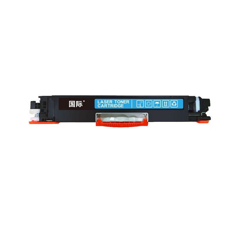 国际 适用惠普cp1025硒鼓m175a墨盒m176n打印机m177fw粉盒m175nw7010c/CE310A/CF350A青色大容量1000页