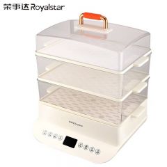荣事达（Royalstar） RS-ZG100A多功能锅 电蒸锅 电煮锅 电火锅 家用电锅蒸包子锅电热锅三层大容量多用途锅