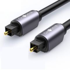 秋叶原  QS1106A数字光纤音频线 电视DVD投影仪功放机顶盒家庭影院 spdif多声道方口音响连接线 10米