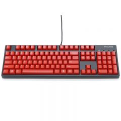 斐尔可（FILCO） FKBN104MC/EB2-BR 「104圣手二代」 黑色边框/红色键帽 青轴 机械键盘