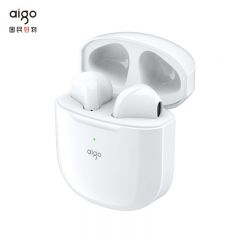 爱国者（aigo） T50真无线蓝牙耳机通话音乐降噪 半入耳运动跑步耳机 长续航 安卓手机平板电脑通用
