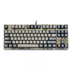 斐尔可（FILCO） FKBN87MPS/EMR2「87圣手二代」机械键盘 迷彩色 灰键帽 粉轴