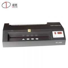 道顿（DOCON）DC-3303 A3幅面 办公家用迷你小型 照片 相册 菜单 冷裱塑封过塑机 4胶辊