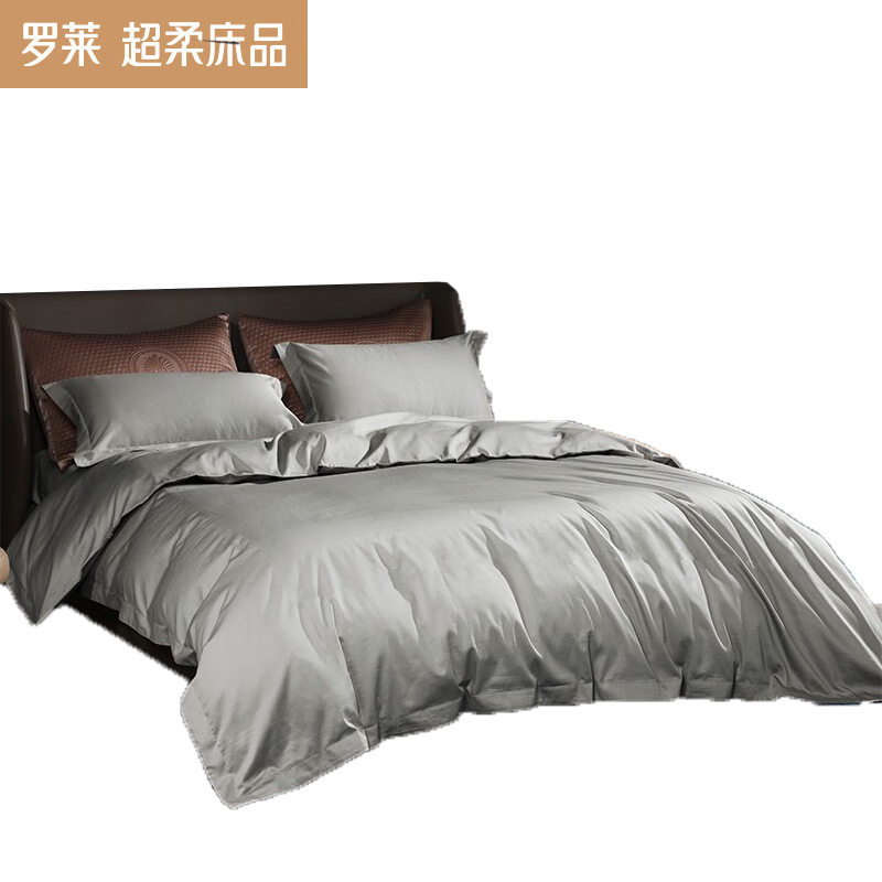 罗莱（LUOLAI） TGDY0022-4床品套装四件套月染霜华200*230cm