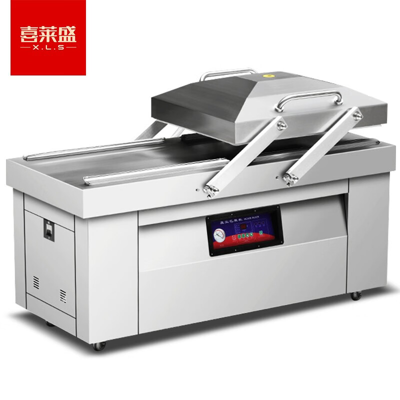 喜莱盛（XLS） XLS-600SC真空包装机封口机商用 全自动大型食品封口机保鲜干湿两用工业大泵抽真空机