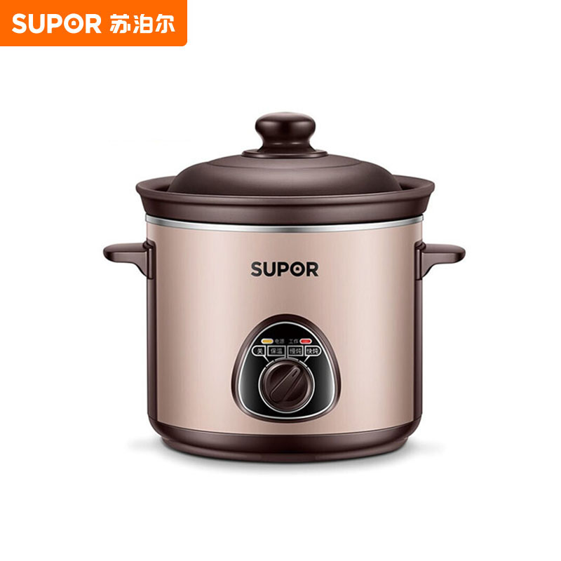 苏泊尔（SUPOR） DG30YK11电炖锅砂锅炖3L盅煮粥煲汤家用养生锅