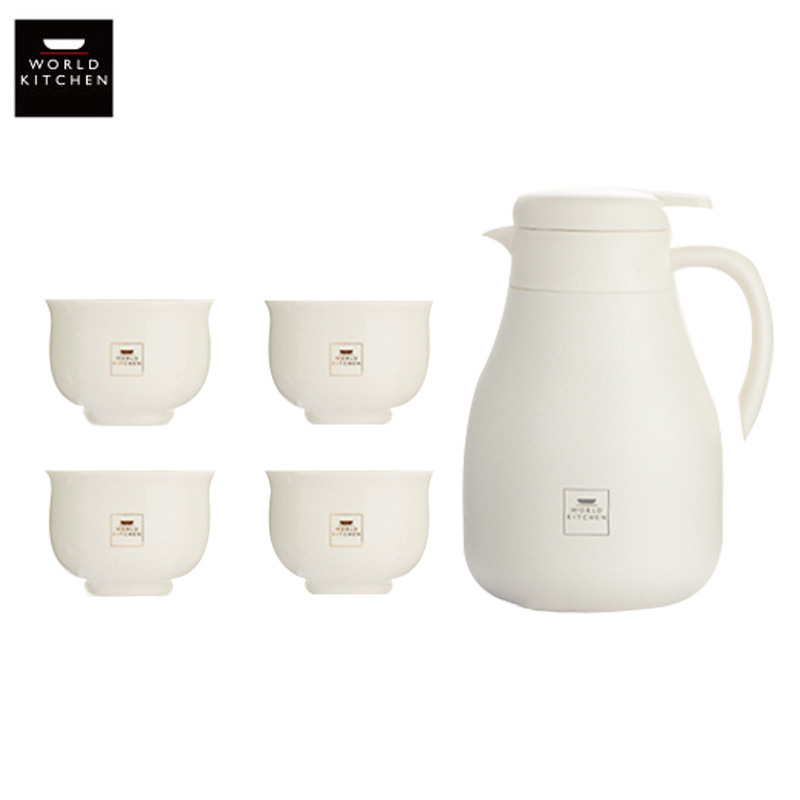康宁（Corelle Brands） 米格慕雅杯壶五件组WK-MGMY5\/KZ\/JY WORLD KITCHEN杯壶五件组