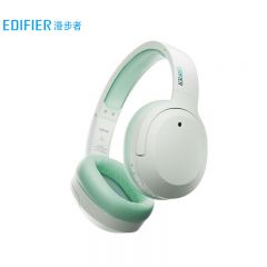 漫步者（EDIFIER） W820NB双金标版 头戴式主动降噪蓝牙耳机柳芽青 蓝牙5.2