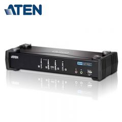 宏正（ATEN） CS1764A 多电脑KVM切换器4进1出 DVI切换器USB键鼠共享器 工业级